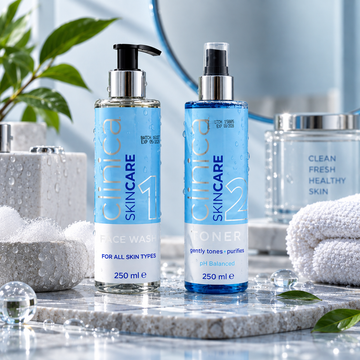 Clinica Face Wash 250ml & Toner 250ml Combo