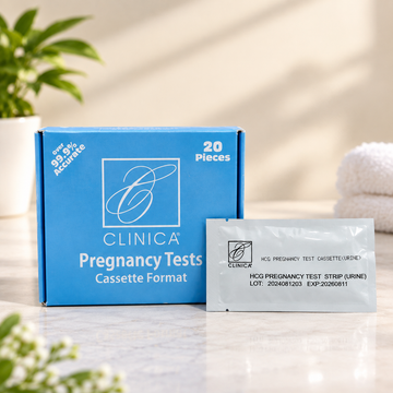 Clinica Device Cassette Pregnancy Test 4mm (20) 20's