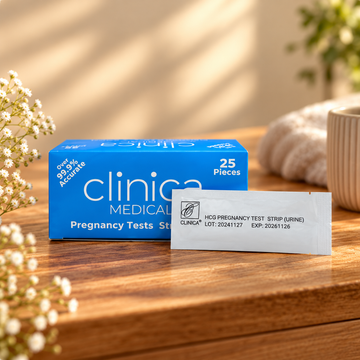 Clinica Pregnancy Test Strips 3mm (25) 25's